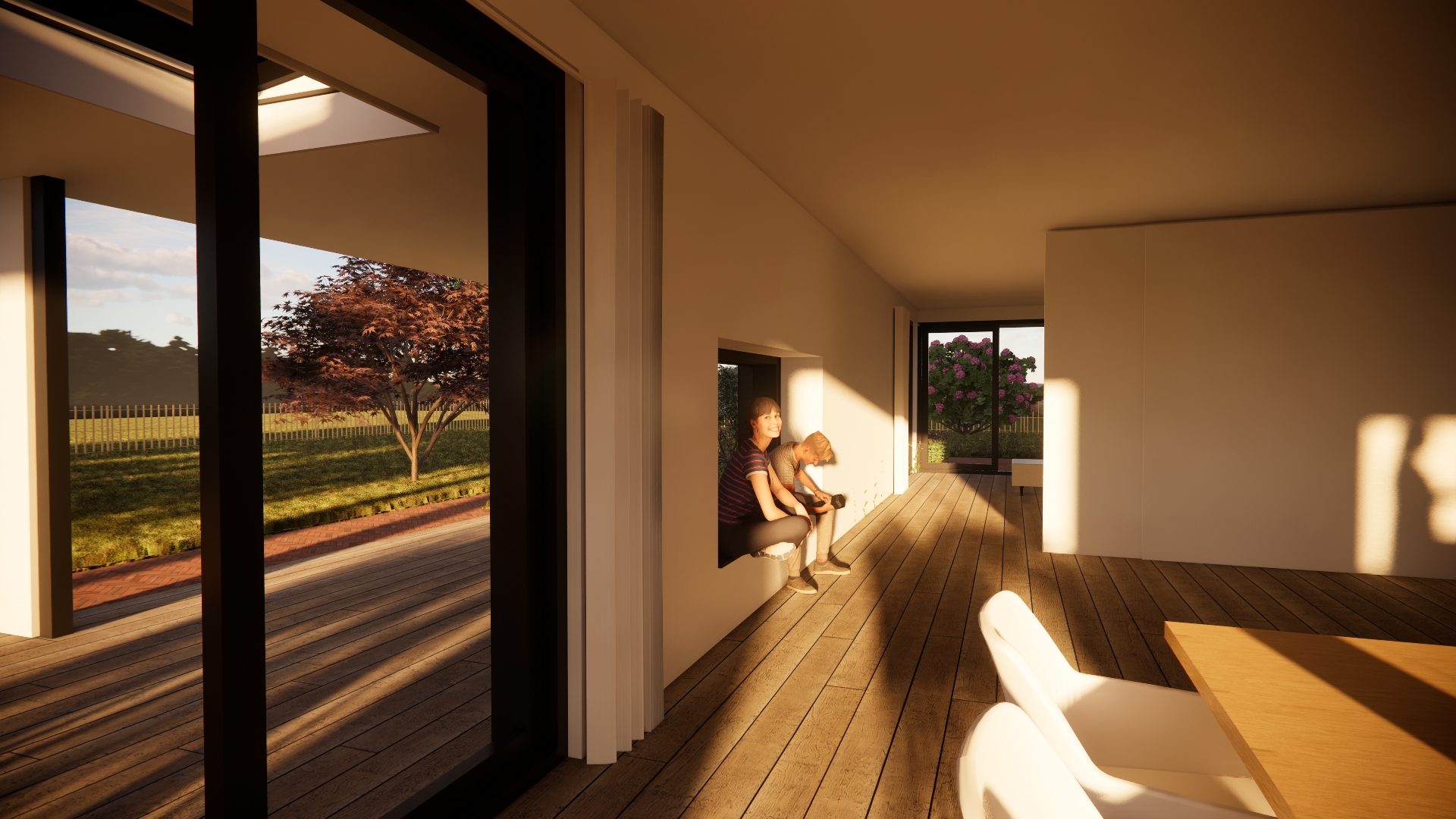 ontwerp van nieuwbouw woning in buitengebied in de regio Raalte