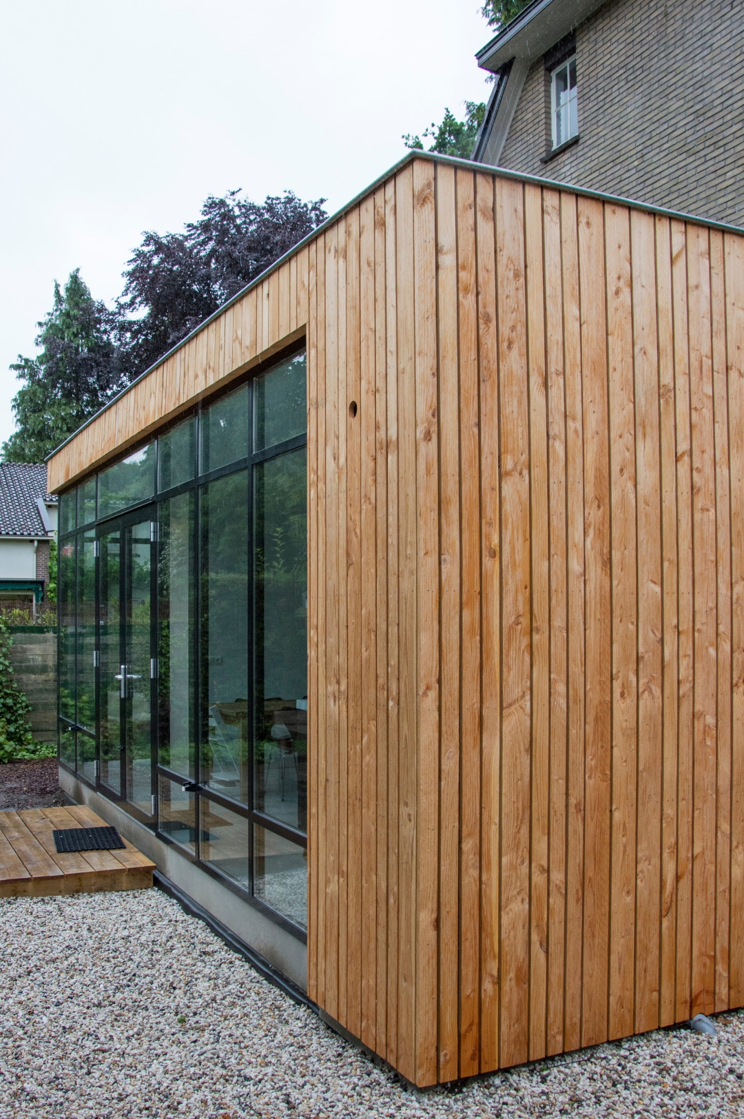 uitbreiding jaren 40 woning aan de achterkant - ontwerp nonon architectuur