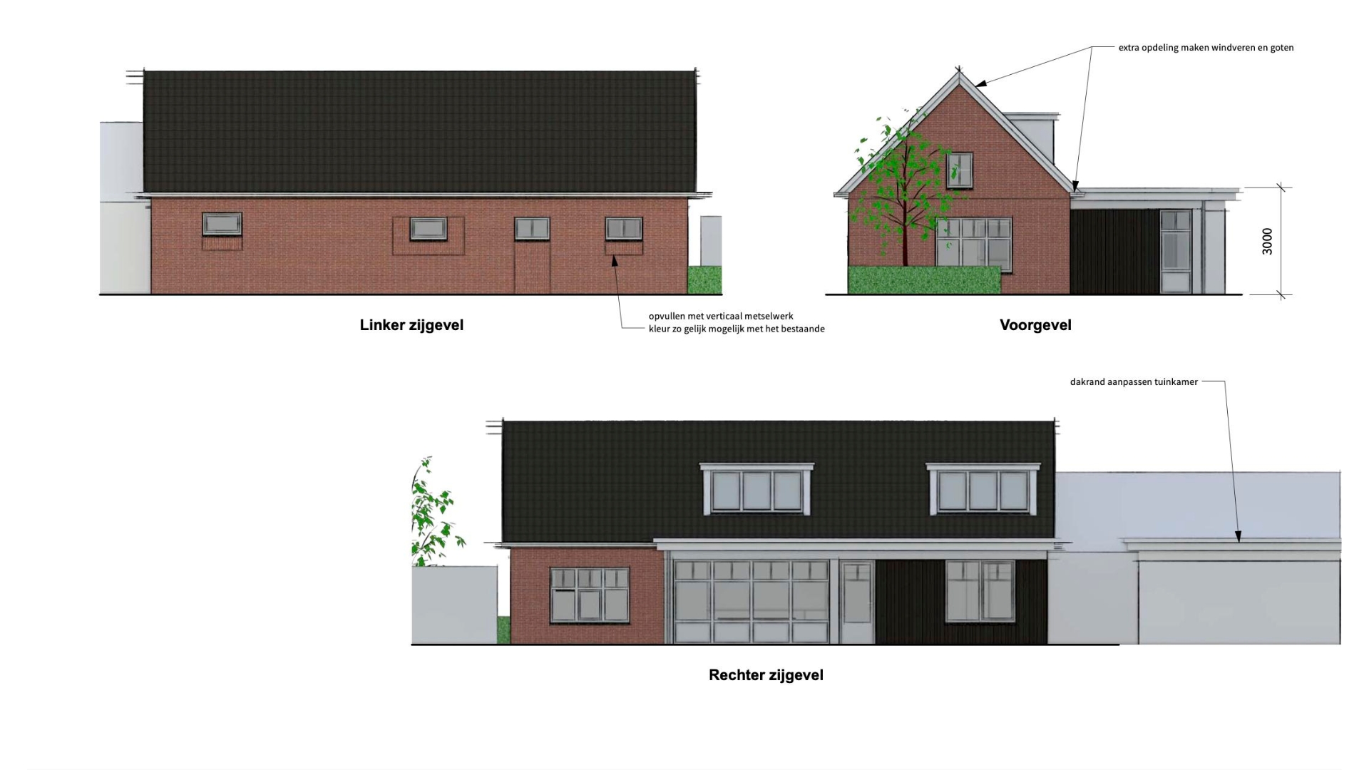 ontwerp uitbreiding woning - levensloop bestendig - door Ronald Grotenhuis van Nonon architectuur