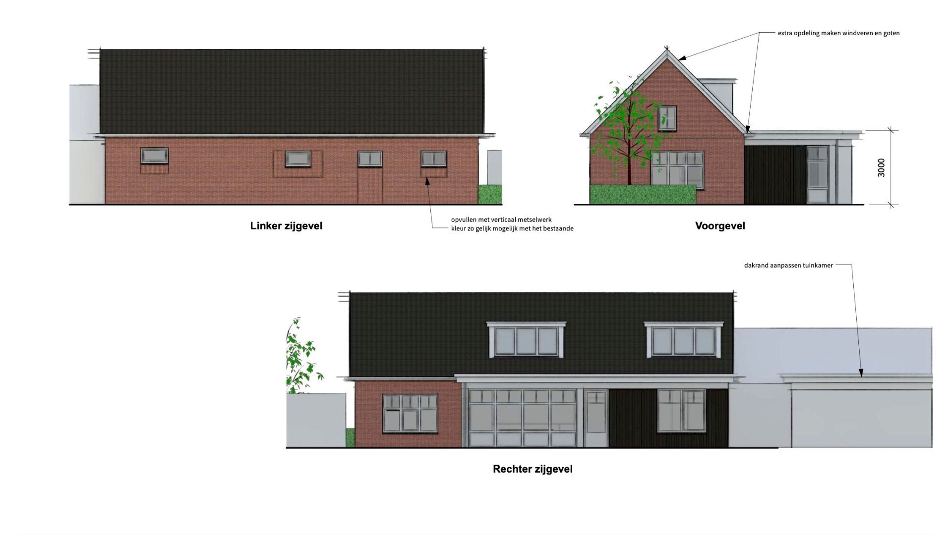 ontwerp uitbreiding woning - levensloop bestendig - door Ronald Grotenhuis van Nonon architectuur