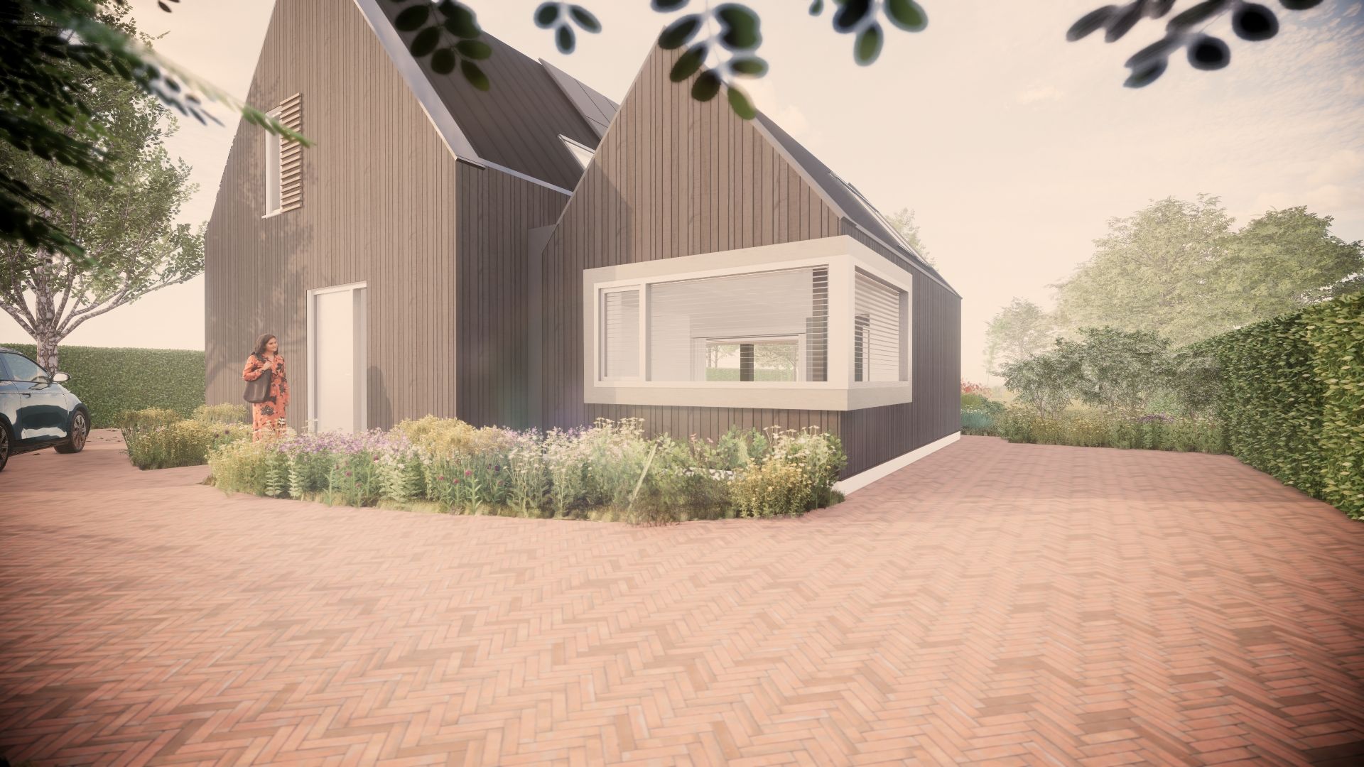 ontwerp nieuwbouwwoning in Heino door Nonon Architectuur (Ronald Grotenhuis)